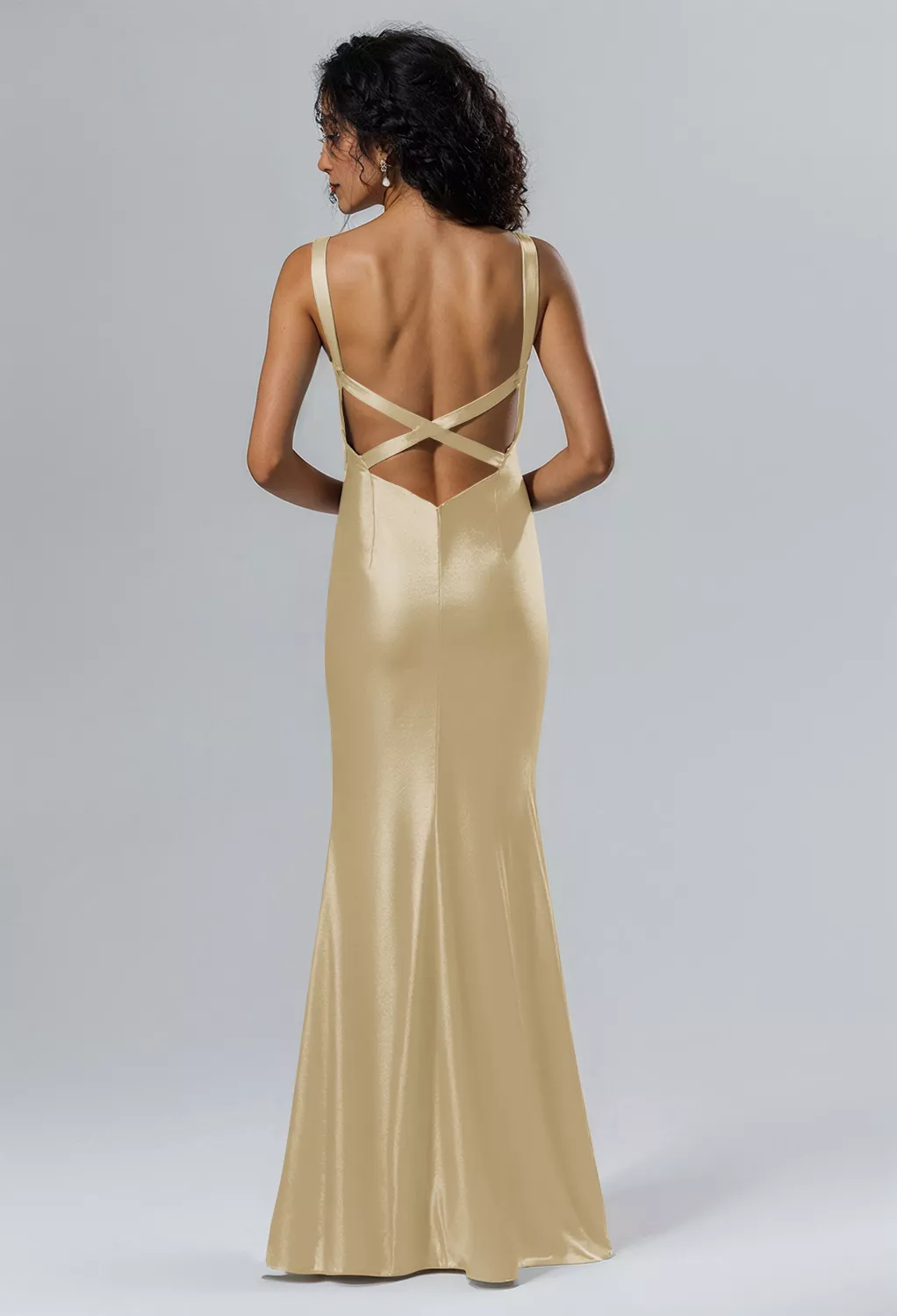 AW Shreya Light Gold  Bridesmaid Dresses